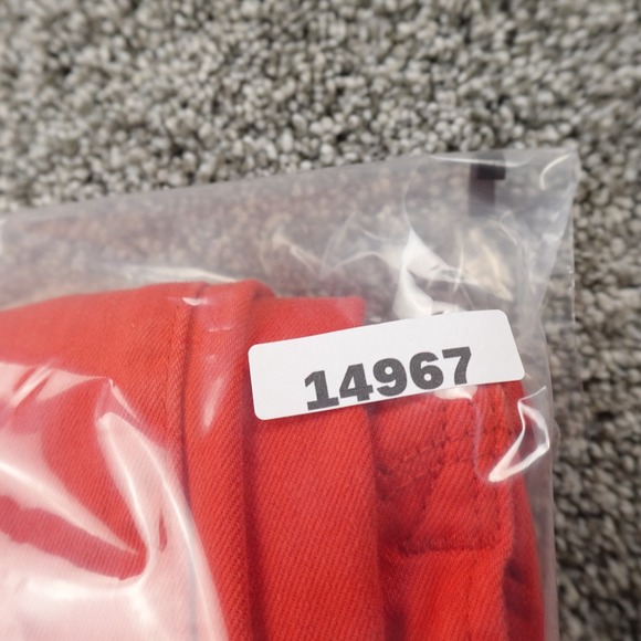 Lucky Brand Jeans Women 4 Orange Denim Pants Low Rise Charlie Capri Stretch Flex - Picture 13 of 13